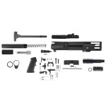 AR-40 4.5" FORGED UPPER RECEIVER PISTOL BUILD KIT W/4" M-LOK HANDGUARD- BCG-LPK &  Pistol Tube Kit