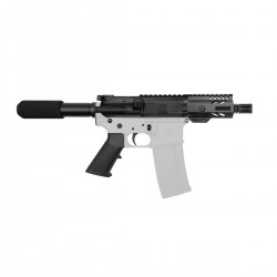 AR-40 4.5" FORGED UPPER RECEIVER PISTOL BUILD KIT W/4" KEY MOD HANDGUARD VERSION 2 - BCG-LPK &  Pistol Tube Kit