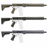 AR-15 RIFLE KIT 5.56 16" NATO & BCG W/ CERAKOTE (OPTION) M-LOK HANDGUARD 15" 