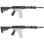 AR-15 5.56 NATO 16" CARBINE KIT WITH 10" OR 12" M LOK HANDGUARD-  CERAKOTE OD GREEN