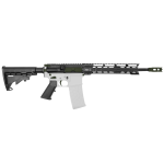AR-15 5.56 NATO 16" CARBINE KIT WITH 10" OR 12" M LOK HANDGUARD-  CERAKOTE OD GREEN