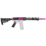 AR-15 5.56 NATO 16" CARBINE KIT WITH 10" OR 12" M LOK HANDGUARD-  CERAKOTE PINK