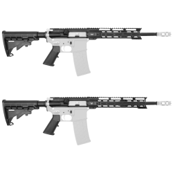 AR-15 5.56 NATO 16" CARBINE KIT WITH 10" OR 12" M LOK HANDGUARD- CERAKOTE WHITE