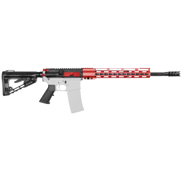 AR-15 5.56 NATO 16" CARBINE KIT WITH 16" M LOK RED HANDGUARD- FSSK