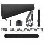 AR-15 .223/5.56 A2 Buffer Tube Kit with Stock and Front Sight Post 