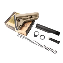 Magpul MOE SL CARB Stock FDE with MIL Spec Buffer Tube Kit