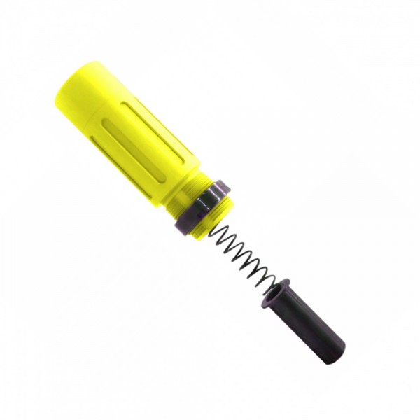 AR-15 Complete Compact Buffer Tube 3.5'' Cerakote -Lemon Yellow 