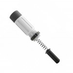 CERAKOTE BRIGHT WHITE | AR-15 Complete Compact Buffer Tube 3.5''-V2| BLACK CAP 