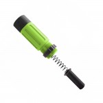 CERAKOTE ZOMBIE GREEN | AR-15 Complete Compact Buffer Tube 3.5''-V2| BLACK CAP 