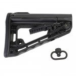 AR Rifle Rogers Super-Stoc Deluxe Buttstock w/QD Sling Swivel