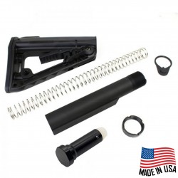 AR-10/LR-308 Mil-Spec Buffer Tube Assembly w/ Rogers Super-Stoc Deluxe
