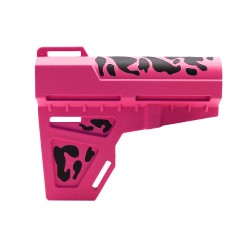 CERAKOTE CAMO| Pistol Stabilizer| Black and Cerakote Pink