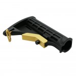 CERAKOTE GRADIENT GOLD | AR-15 Collapsible Standard Version Stock Body-Mil Spec- MADE IN USA