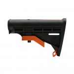 CERAKOTE GRADIENT ORANGE | AR-15 Collapsible Standard Version Stock Body-Mil Spec- MADE IN USA