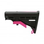 CERAKOTE GRADIENT RED | AR-15 Collapsible Standard Version Stock Body-Mil Spec- MADE IN USA