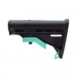 CERAKOTE GRADIENT ROBINS EGG | AR-15 Collapsible Standard Version Stock Body-Mil Spec- MADE IN USA