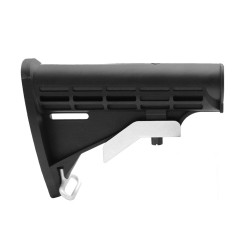CERAKOTE GRADIENT BRIGHT WHITE | AR-15 Collapsible Standard Version Stock Body-Mil Spec- MADE IN USA CERAKOTE GRADIENT BRIGHT WHITE | AR-15 Collapsible Standard Version Stock Body-Mil Spec- MADE IN USA