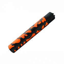 CERAKOTE CAMO| AR-15 Custom Made Pistol Buffer Tube| Black and Hunter Orange CERAKOTE CAMO| AR-15 Custom Made Pistol Buffer Tube| Black and Hunter Orange