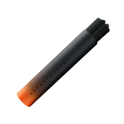 CERAKOTE GRADIENT HUNTER ORANGE | AR-15 Custom Made Pistol Buffer Tube CERAKOTE GRADIENT HUNTER ORANGE | AR-15 Custom Made Pistol Buffer Tube