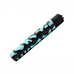 CERAKOTE CAMO| AR-15 Custom Made Pistol Buffer Tube| Black and Robins Egg CERAKOTE CAMO| AR-15 Custom Made Pistol Buffer Tube| Black and Robins Egg