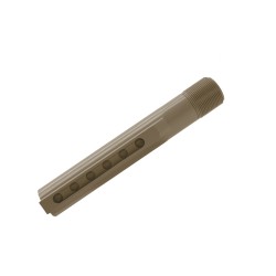 AR-15 AR-10 Mil-Spec 6-Position Buffer Tube - Cerakote FDE