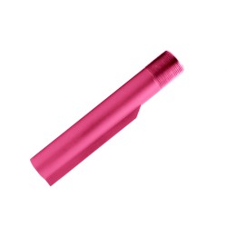 AR-15 AR-10 Mil-Spec 6-Position Buffer Tube - Cerakote Pink AR-15 AR-10 Mil-Spec 6-Position Buffer Tube - Cerakote Pink