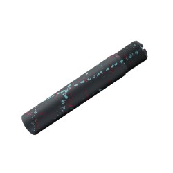 Cerakote Splatter| AR- Pistol Buffer Tube - Base Sniper Gray- Pattern- Red- Pink- Robins Egg Cerakote Splatter| AR- Pistol Buffer Tube - Base Sniper Gray- Pattern- Red- Pink- Robins Egg