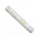 CERAKOTE SPLATTER | AR-15 Pistol Buffer Tube--BASE BRIGHT WHITE- PATTERN- RGB-RED-PNK-ORG-LEM-ZBG