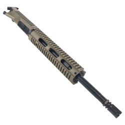 AR15 5.56 NATO 16" MID LENGTH 1:8 TWIST W/ CERAKOTE FDE RECEIVEER AND HANDGUARD (NO BCG)