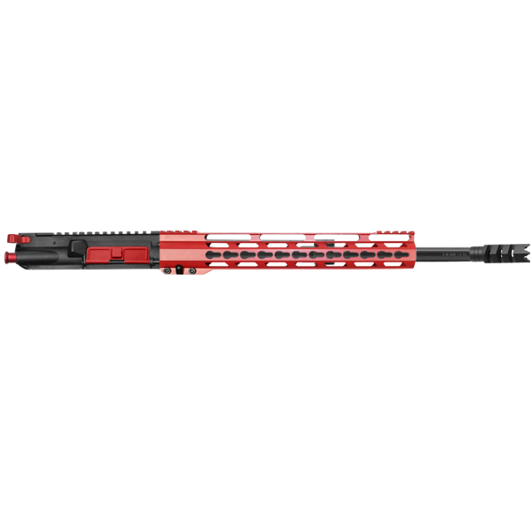 AR-15 5.56 NATO 16" CARBINE WITH 16" M LOK RED HANDGUARD- FSSK- UB15-FSSK-RED-12 [ASSEMBLED]