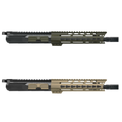 AR-15 5.56 NATO 10'' PISTOL- BILLET UPPER WITH 10'' HANDGUARD- CERAKOTE COLOR ACCENT BUNDLE- UPPE ASSEMBLY 