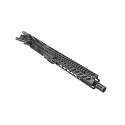 AR15 5.56 NATO 10" CARBINE LENGTH 1:8 TWIST W/10" SUPER SLIM KEYMOD HANDGUARD - UPPER ASSEMBLY