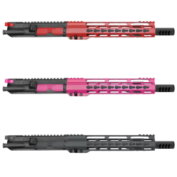 AR-15 5.56 NATO 10'' PISTOL - FORGED UPPER WITH 10'' HANDGUARD- CERAKOTE COLOR ACCENT BUNDLE- UPPER ASSEMBLY 