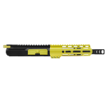 AR-15 5.56 NATO 7'' PISTOL - BILLET UPPER WITH 7'' HANDGUARD- CERAKOTE COLOR ACCENT BUNDLE- UPPER ASSEMBLY