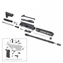 AR15 .223 5.56 NATO 16" KIT W/ 10" M-LOK HANDGUARD BCG LPK 