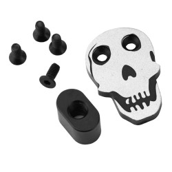 AR-15 Extended Magazine Release - Skull Head