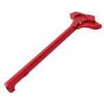 AR-15 BAT Style Charging Handle with Forward Assist and Ejection Cover Door - Red