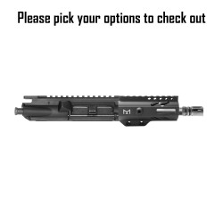 AR 9MM 4.5" 1:10 TWIST W/ 4"(HANDGUARD OPTIONS) - UPPER ASSEMBLY