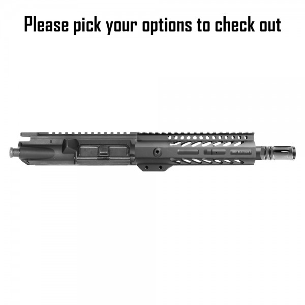 AR 300 BLACKOUT 7.5" 1:8 TWIST W/ 7"(OPTIONS AVAILABLE) - UPPER ASSEMBLY