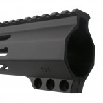 AR-15 M-Lok 15" Super Slim Light Free Float Handguard "C" Cut - Black (Made In USA)
