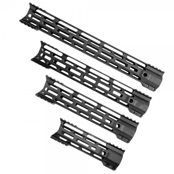 AR-15 M-Lok Handguard Combat Hybrid Modular  "C" Cut - Black (OPTIONS AVAILABLE)