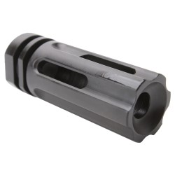 AR 9MM 3 Port Flash Hider - 1/2"x36 Thread Pitch