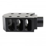 AR-10/LR-308 Barrett Style "Tanker" Muzzle Brake - Black