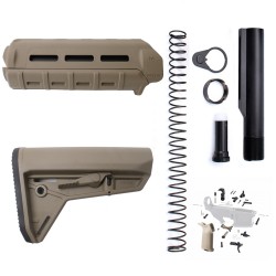 AR-15 Pink Cerakote SOPMOD Stock Buffer Kit