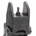 Tactical Polymer Flip up Front and Rear Sight