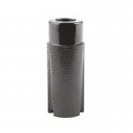 AR-15 Low Concussion Custom Made Muzzle Brake Compensator for 1/2"x28 Pitch TPI Knurled -3 ports