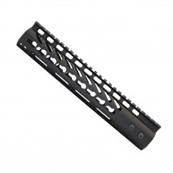AR-15 Super Slim Keymod Free Float Handguard Steel Barrel Nut- 10 Inch