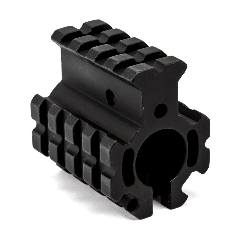 AR15 Clamp-on Quad Rail Gas Block .750