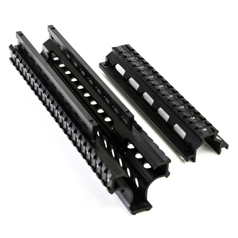 Saiga 7.62x39 Quad Rail System - Black