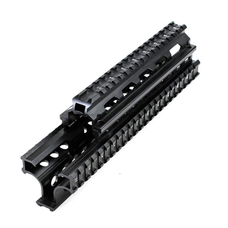 Saiga 7.62x39 Quad Rail System - Black